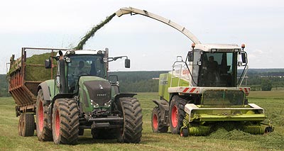 О ходе заготовки кормов в Рязанской области