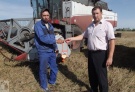 В Сасовском районе убрали 87% зерновых