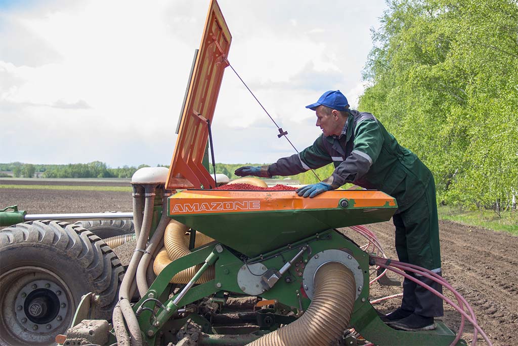 В Рязанской области план сева яровых зерновых культур выполнен на 100%