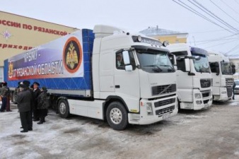 Рязанские предприятия отправили в Крым 40 тонн продовольствия в качестве гуманитарной помощи Рязанские предприятия отправили в Крым 40 тонн продовольствия в качестве гуманитарной помощи