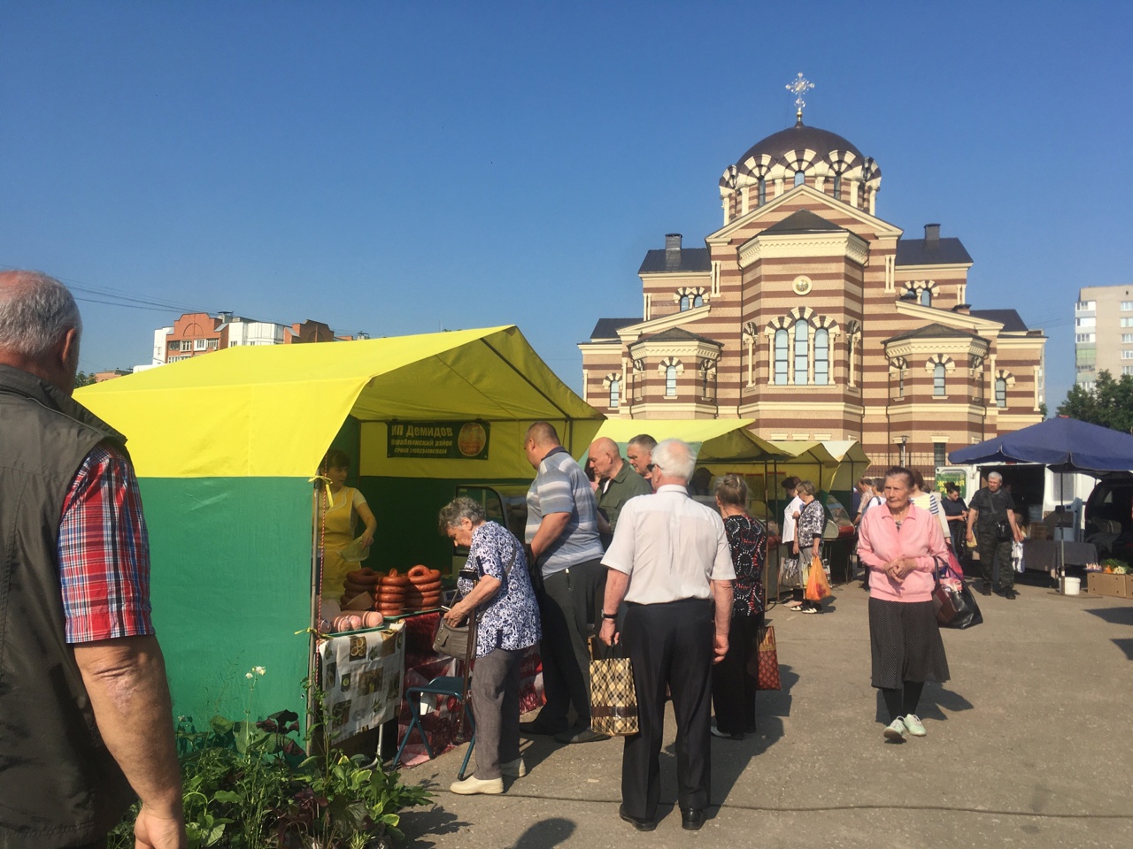 В ближайшие дни начнутся работы по благоустройству ярмарочной площадки в Московском районе