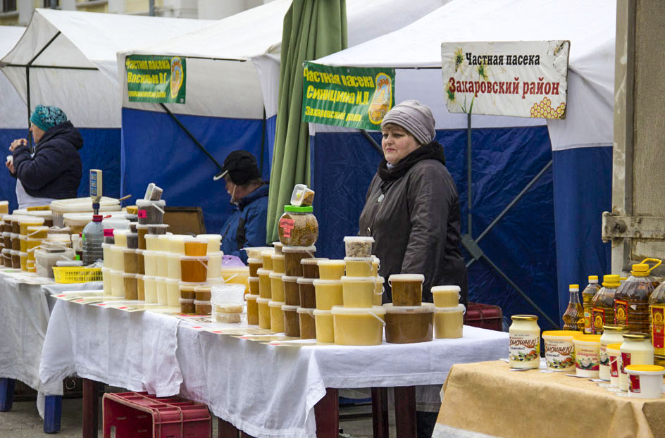 В Рязани прошли традиционные ярмарки выходного дня