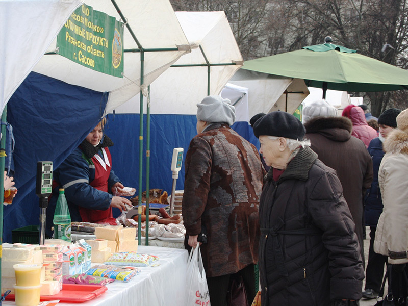 В Рязанских ярмарках выходного дня приняли участие свыше 240 товаропроизводителей