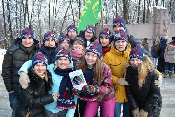 Студенты Рязанского ГАТУ отправились в «Звездный» поход по местам боевой и трудовой славы российского народа