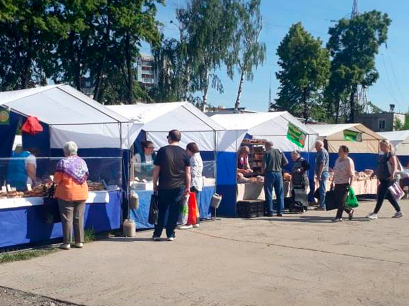Продовольствие от местных производителей – на ярмарках выходного дня Продовольствие от местных производителей – на ярмарках выходного дня