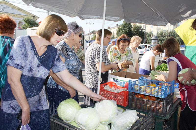 На ярмарках выходного дня рязанцы могут приобрести картофель и овощи нового урожая
