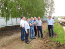 Дмитрий Филиппов проконтролировал ход строительства объектов по программе «Комплексное развитие сельских территорий»