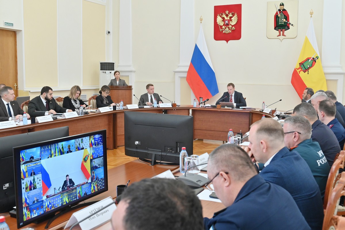 Губернатор Павел Малков провел заседание Правительства Рязанской области