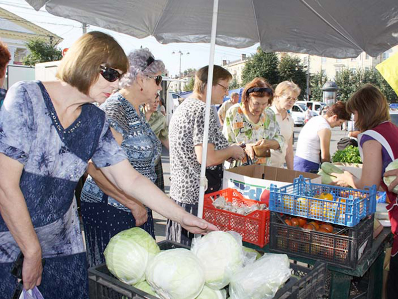 На ярмарках выходного дня в Рязани реализовано более 12 тонн овощей и ягод