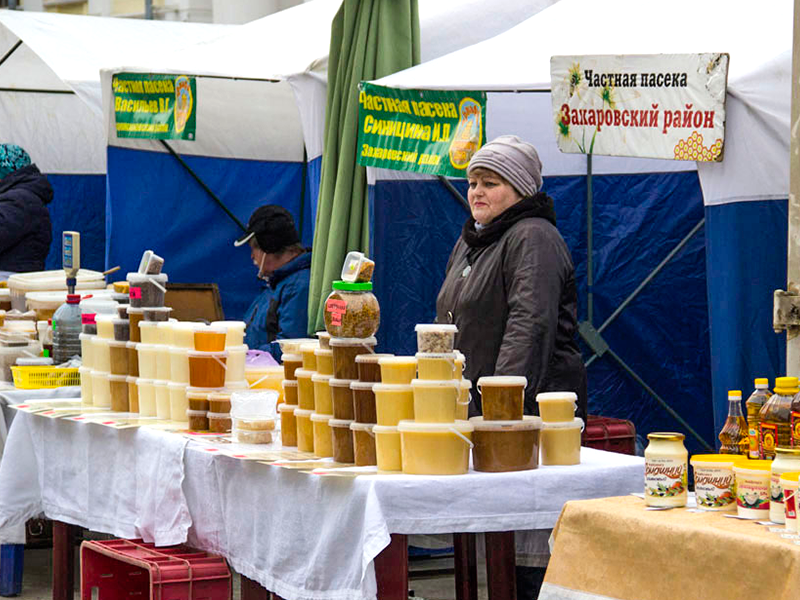 В Рязани прошли традиционные ярмарки выходного дня