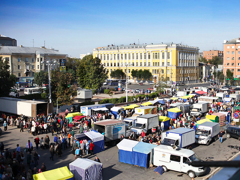 В ближайшую субботу не будет проводиться ярмарка выходного дня на Театральной площади