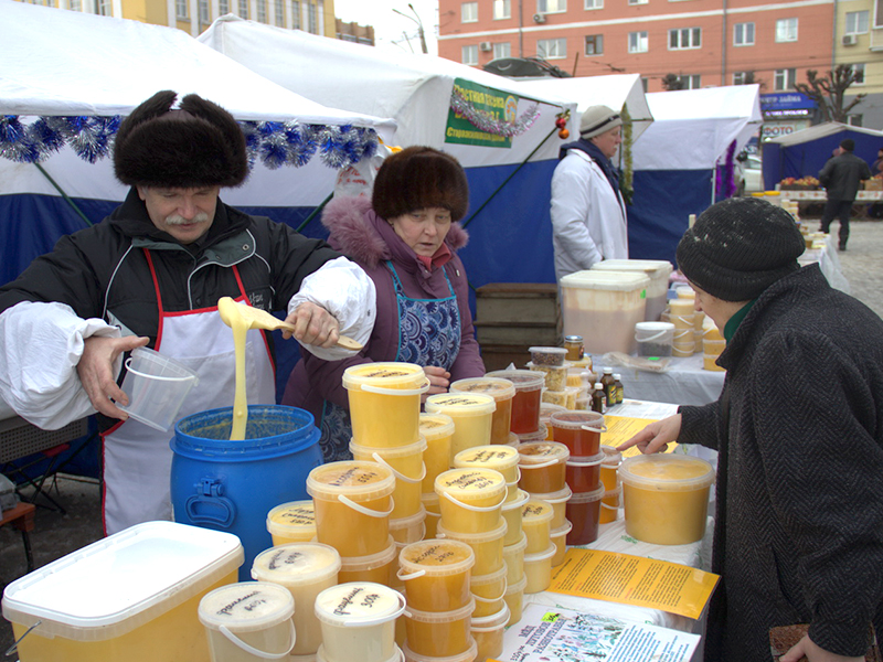В Рязани прошли традиционные ярмарки выходного дня