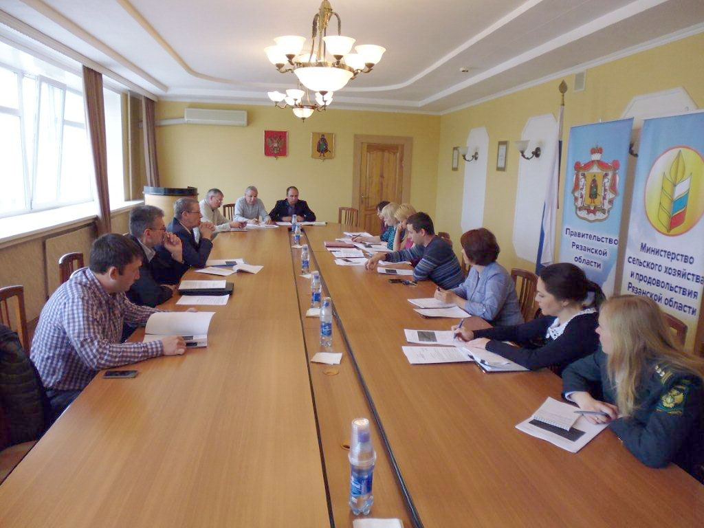 В минсельхозе Рязанской области прошло заседание комиссии по определению границ рыбоводных участков