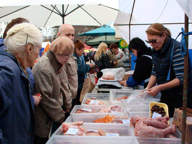 218 местных производителей представили свою продукцию на ярмарках выходного дня