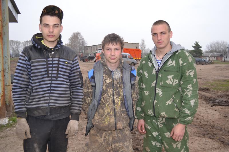 Студенты Старожиловского агротехнического техникума  помогают хозяйствам района в проведении весенних полевых работ