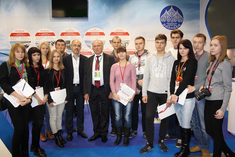 Рязанская молодежь приняла активное участие в выставке «Золотая осень – 2015»