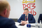 Павел Малков на ПМЭФ обсудил реализацию в Рязанской области крупного инвестиционного проекта в АПК