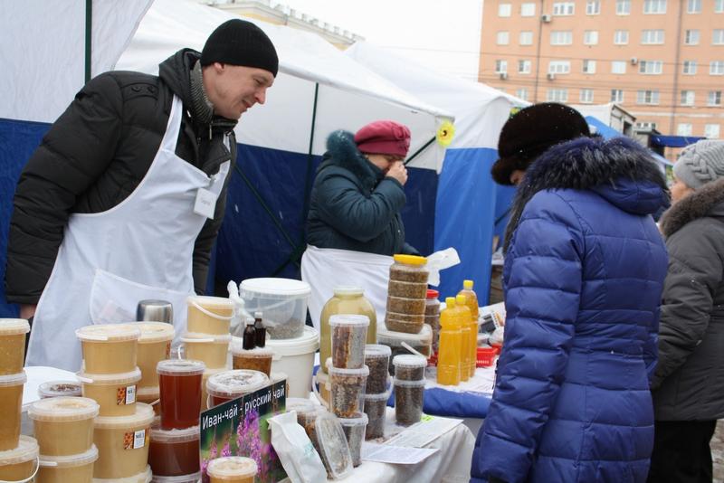 Средние цены на основные продукты питания на ярмарках выходного дня в Рязани на 3-45% ниже средних потребительских цен