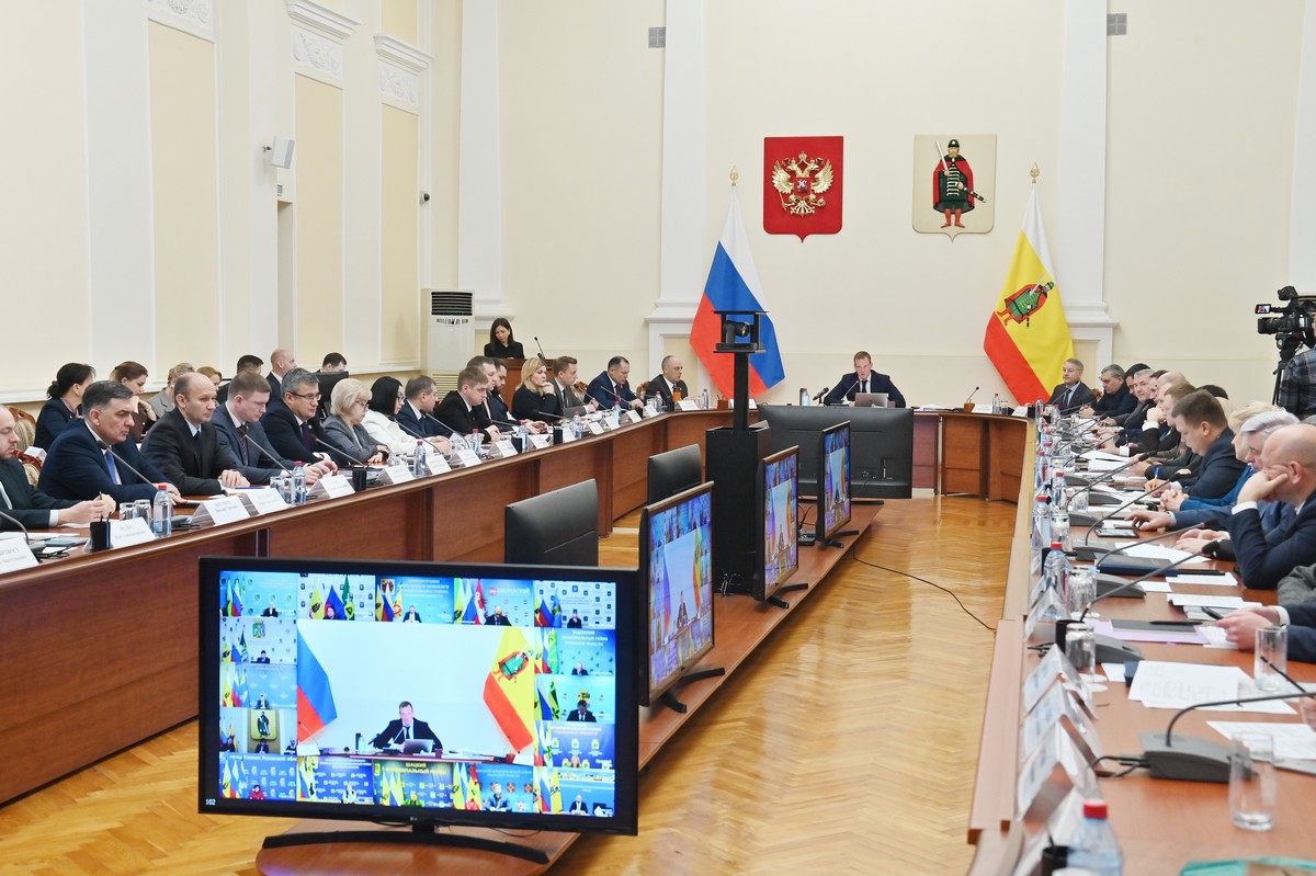Губернатор Павел Малков провёл заседание Правительства Рязанской области