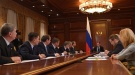 Губернатор Рязанской области Николай Любимов принял участие в совещании под председательством Председателя Правительства РФ Д.А. Медведева