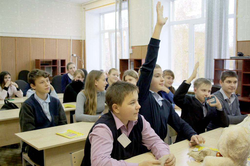 Активисты проекта «Выбираем профессию» побывали в Искровской средней школе Рязанского района