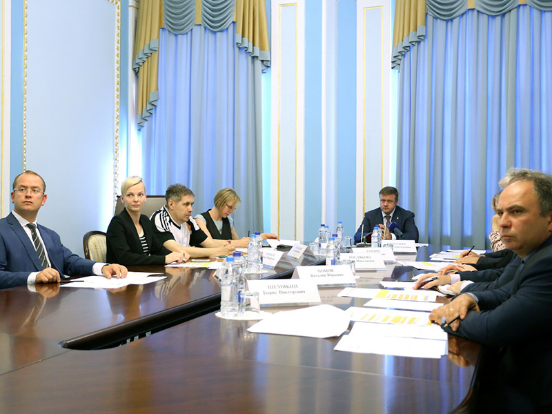 Губернатор Николай Любимов провел совещание по вопросам организации и проведения в Рязанской области VII Всероссийских соревнований по традиционным для России видам спорта