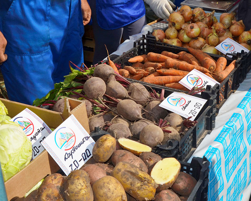 На рязанских ярмарках выходного дня продано более 15 тонн картофеля и овощей