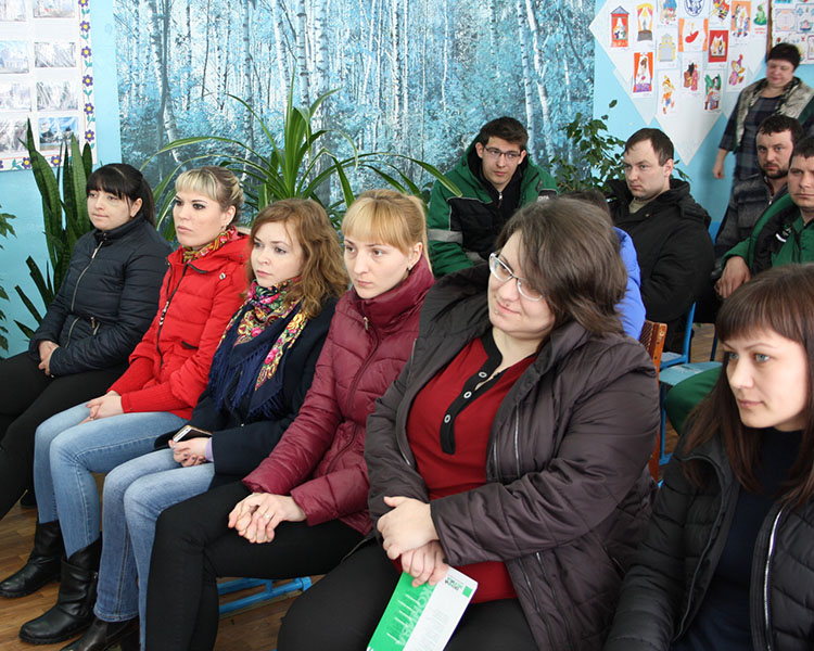 Представители Рязанского отделения РССМ встретились с молодыми работниками АПК в Шацком районе