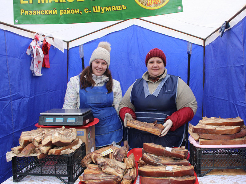 В рязанских ярмарках выходного дня приняли участие 207 товаропроизводителей