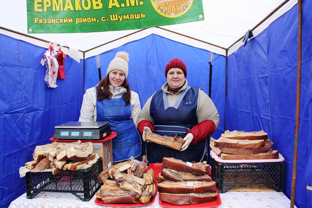 В Рязани состоялись традиционные ярмарки выходного дня