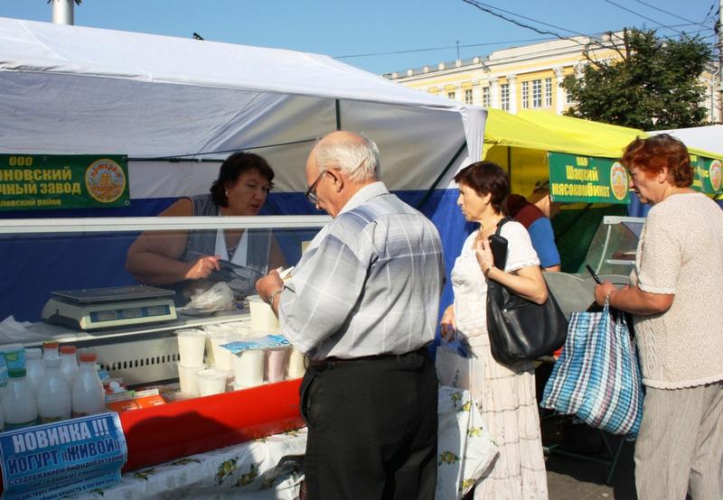 В Рязани состоялись традиционные ярмарки выходного дня