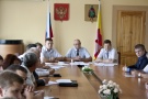 Министр Николай Шестаков провел совещание по вопросу приемки зерна нового урожая