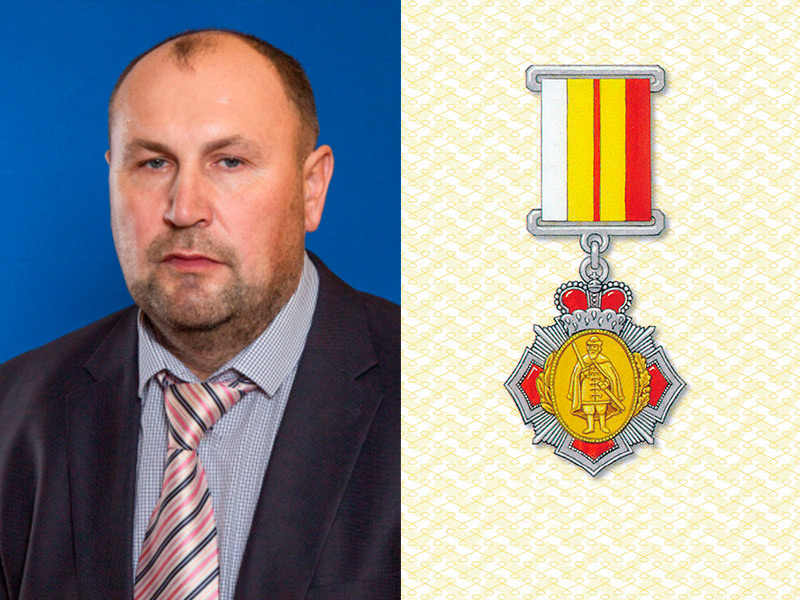 Руководитель предприятия «Пламя» Василий Лебедев награждён памятным знаком «Благодарность от Земли Рязанской»