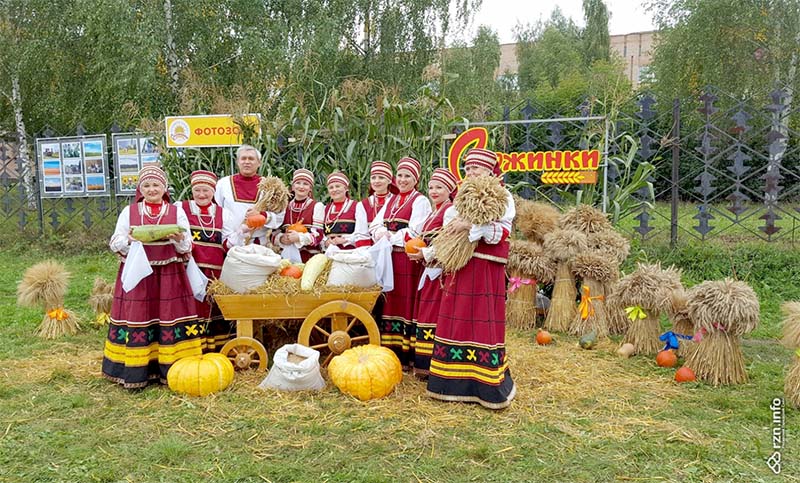 Фиолетовая картошка и ковровая дорожка из сена. В Рязани прошел фестиваль «Спожинки»