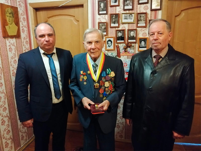 Борис Шемякин поздравил Почетного гражданина Рязанской области Семёна Полянского с 90-летием